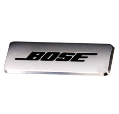 Electroform Stainless Steel Nameplate metal logo